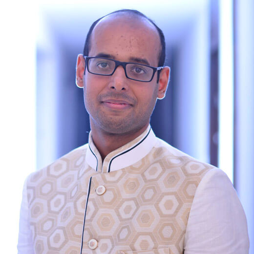 Advocate Piyush Khanna in formal dress